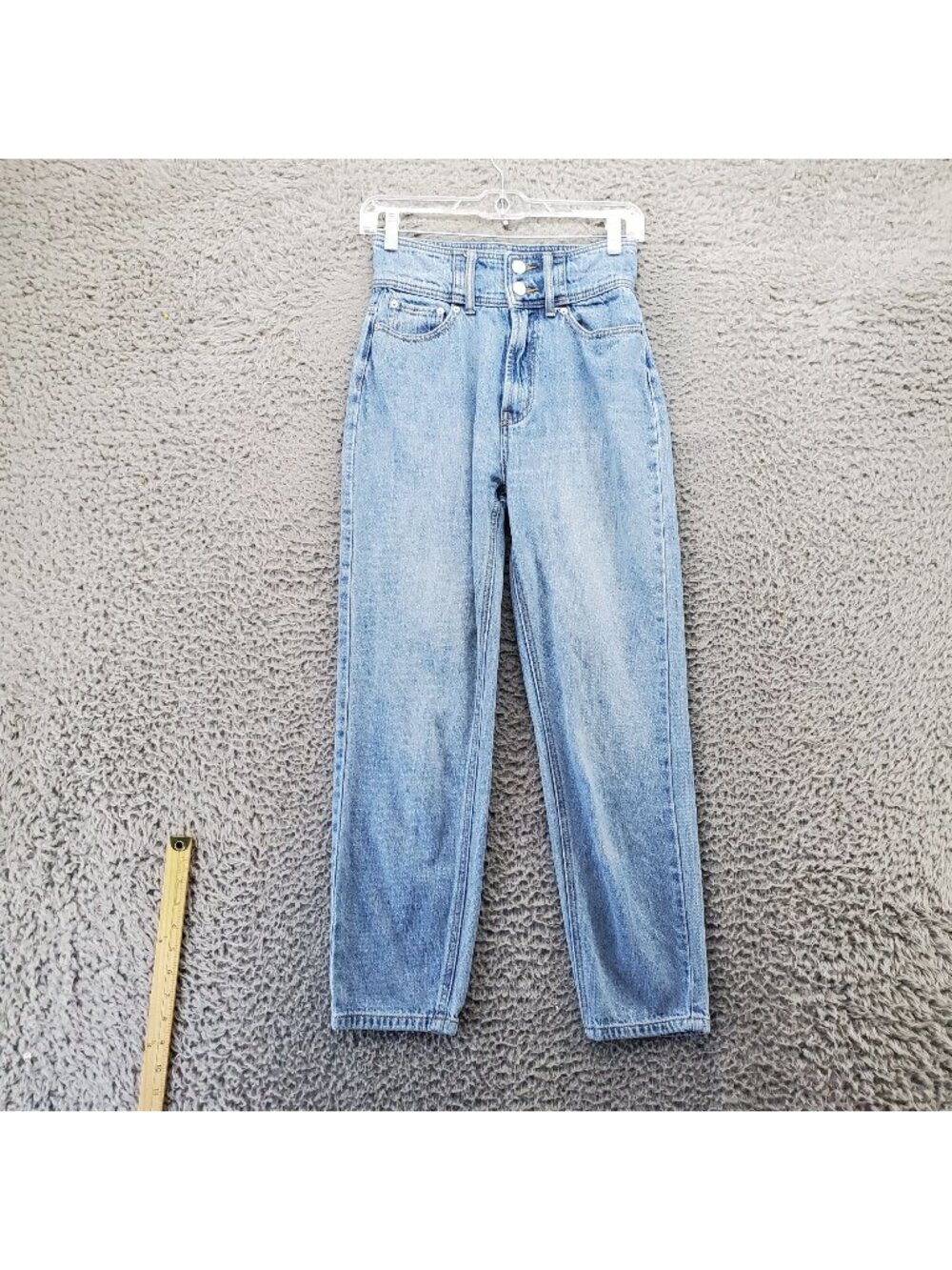 Urban Outfitters BDG Jeans Womens Size 25 Blue High Waist Tapered Denim Style